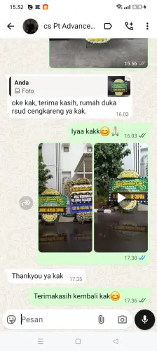 Testimonial Papan Bunga Pernikahan ciumbuleuit