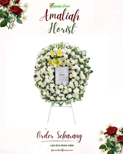 Krans Bunga Duka Cita ciumbuleuit
